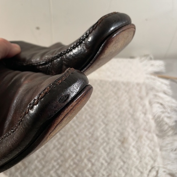 PRADA Chocolate Brown Sleek Loafers with Character main image 11